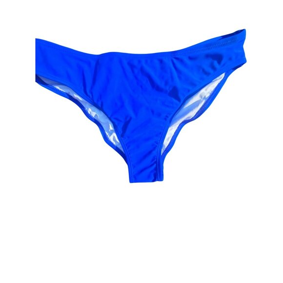 Herseas Blue Bikini Set With Ruched Top & Adjustable Straps*Medium *NWT - Picture 3 of 10